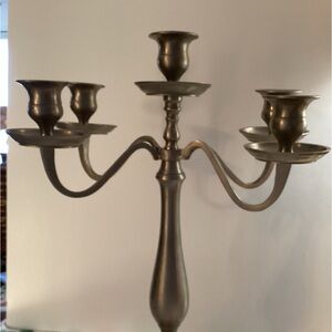 Four arm candlestick holder candlebra